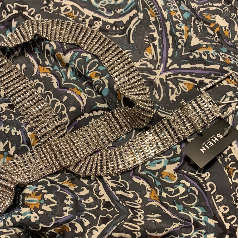 Rhinestone belt